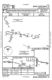 RNAV (GPS) RWY 10 chart preview