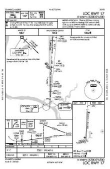 LOC RWY 17 chart preview
