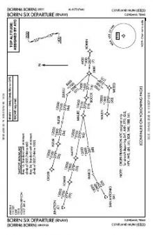 BORRN SIX (RNAV) chart preview