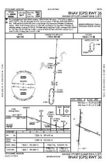 RNAV (GPS) RWY 36 chart preview