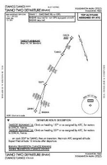 TJANO TWO (RNAV) chart preview