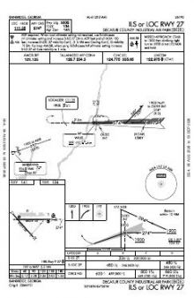 ILS OR LOC RWY 27 chart preview