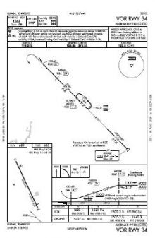 VOR RWY 34 chart preview