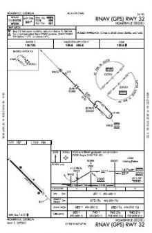RNAV (GPS) RWY 32 chart preview