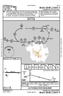 RNAV (RNP) Z RWY 09 chart preview