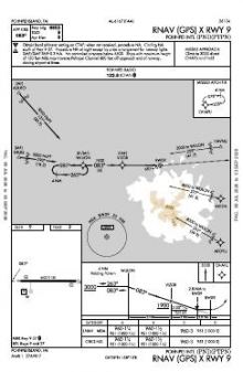 RNAV (GPS) X RWY 09 chart preview