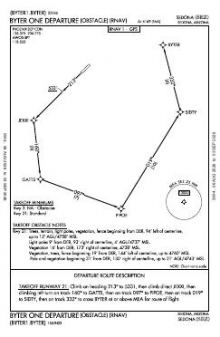 BYTER ONE (OBSTACLE) (RNAV) chart preview