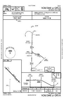 VOR/DME OR GPS-A chart preview