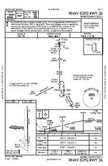 RNAV (GPS) RWY 36 chart preview