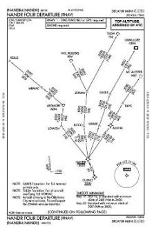 NANDR FOUR (RNAV) chart preview