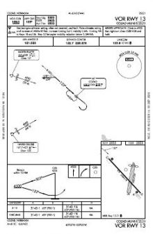 VOR RWY 13 chart preview