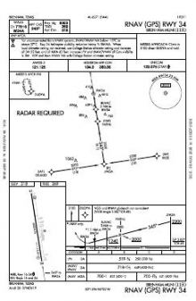 RNAV (GPS) RWY 34 chart preview