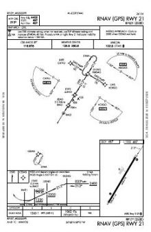 RNAV (GPS) RWY 21 chart preview
