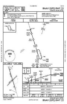RNAV (GPS) RWY 33 chart preview