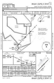 RNAV (GPS) X RWY 05 chart preview