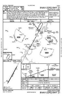 RNAV (GPS) RWY 21 chart preview