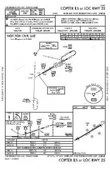COPTER ILS OR LOC RWY 25 chart preview