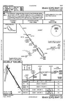 RNAV (GPS) RWY 32 chart preview