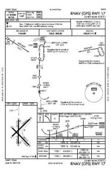 RNAV (GPS) RWY 17 chart preview