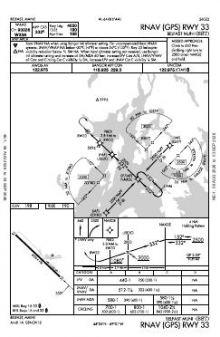 RNAV (GPS) RWY 33 chart preview