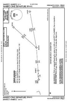 MAREO ONE (RNAV) chart preview