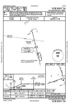 VOR RWY 34 chart preview
