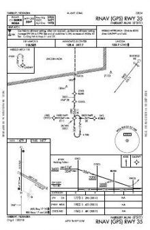 RNAV (GPS) RWY 35 chart preview