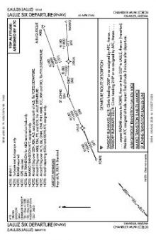 LALUZ SIX (RNAV) chart preview
