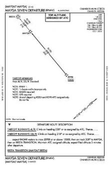 MAYSA SEVEN (RNAV) chart preview