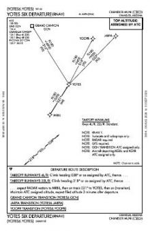 YOTES SIX (RNAV) chart preview