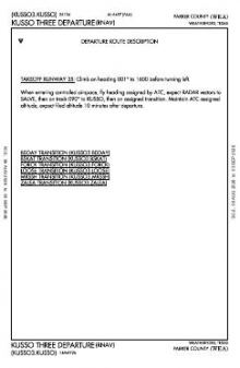 KUSSO THREE (RNAV), CONT.1 chart preview