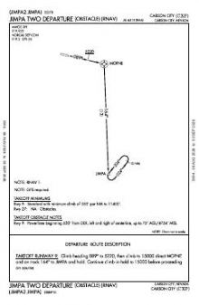JIMPA TWO (OBSTACLE) (RNAV) chart preview