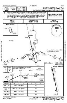 RNAV (GPS) RWY 34 chart preview