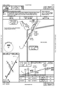 LOC RWY 21 chart preview