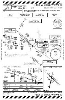 HI-ILS W OR LOC W RWY 13 chart preview