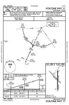 VOR/DME RWY 17 chart preview