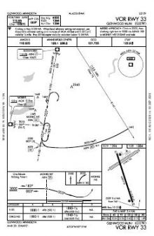 VOR RWY 33 chart preview