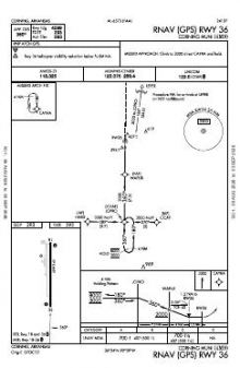RNAV (GPS) RWY 36 chart preview