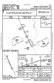 RNAV (GPS) RWY 34 chart preview