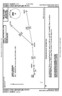 MAREO ONE (RNAV) chart preview