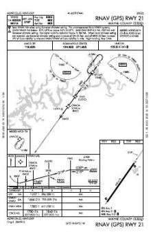 RNAV (GPS) RWY 21 chart preview