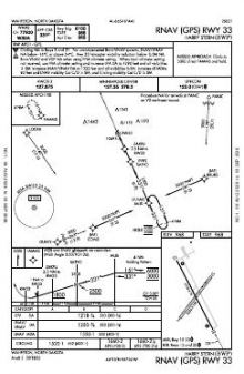 RNAV (GPS) RWY 33 chart preview