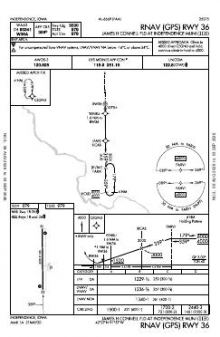 RNAV (GPS) RWY 36 chart preview