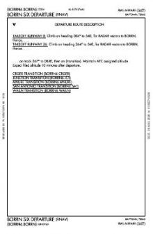 BORRN SIX (RNAV), CONT.1 chart preview