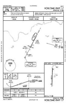 VOR/DME RWY 17 chart preview