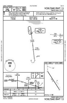 VOR/DME RWY 15 chart preview