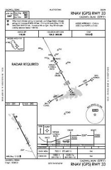 RNAV (GPS) RWY 33 chart preview