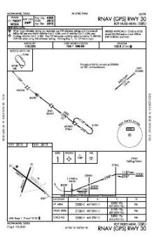 RNAV (GPS) RWY 30 chart preview