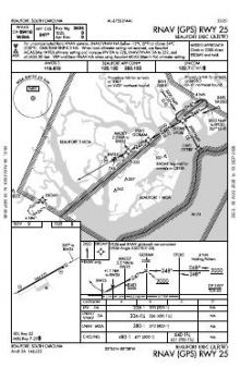 RNAV (GPS) RWY 25 chart preview