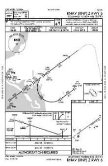 RNAV (RNP) Z RWY 06 chart preview